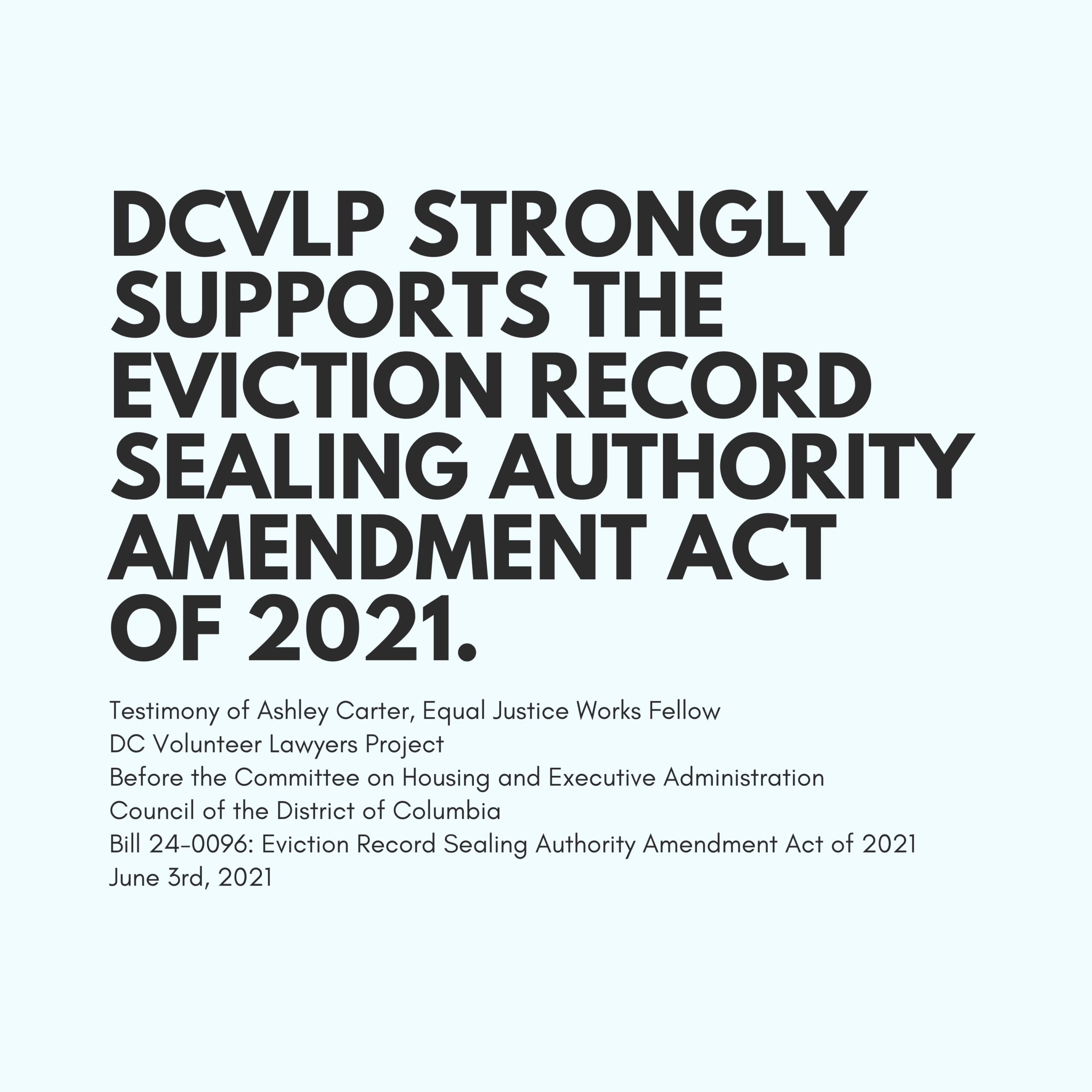 Submission Of Written Testimony Bill 24 0096